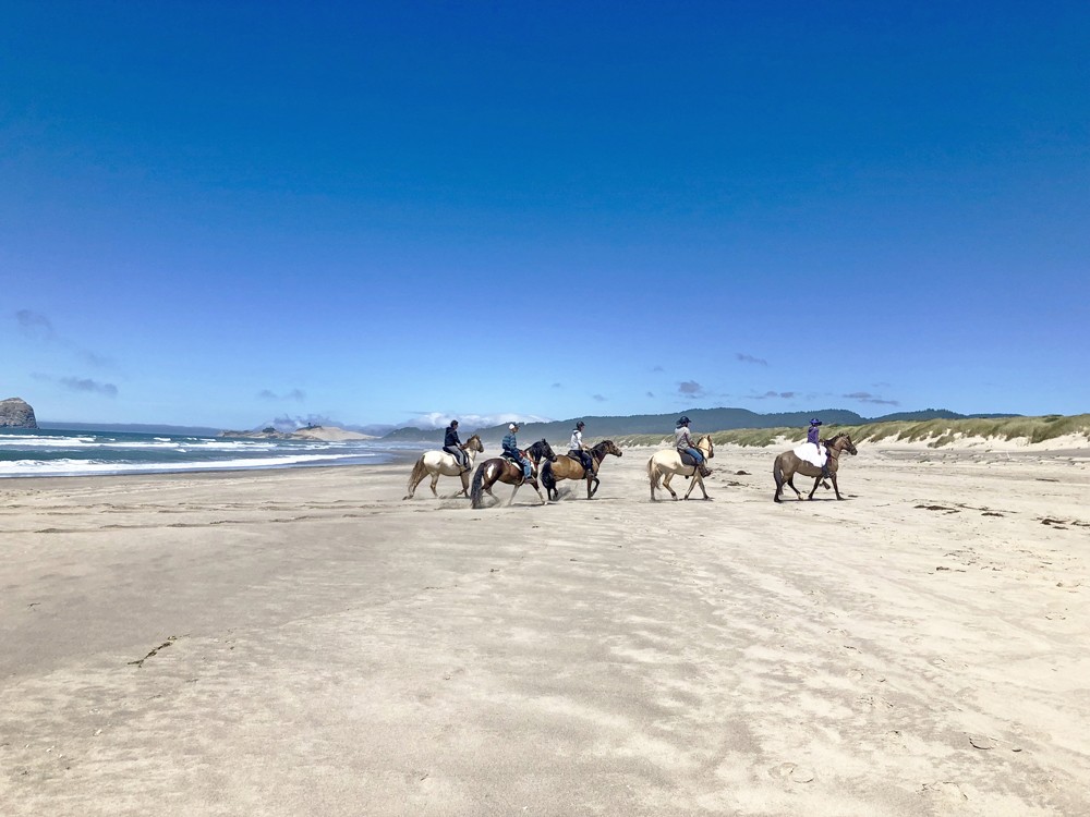 North Oregon Coast Horseback Riding